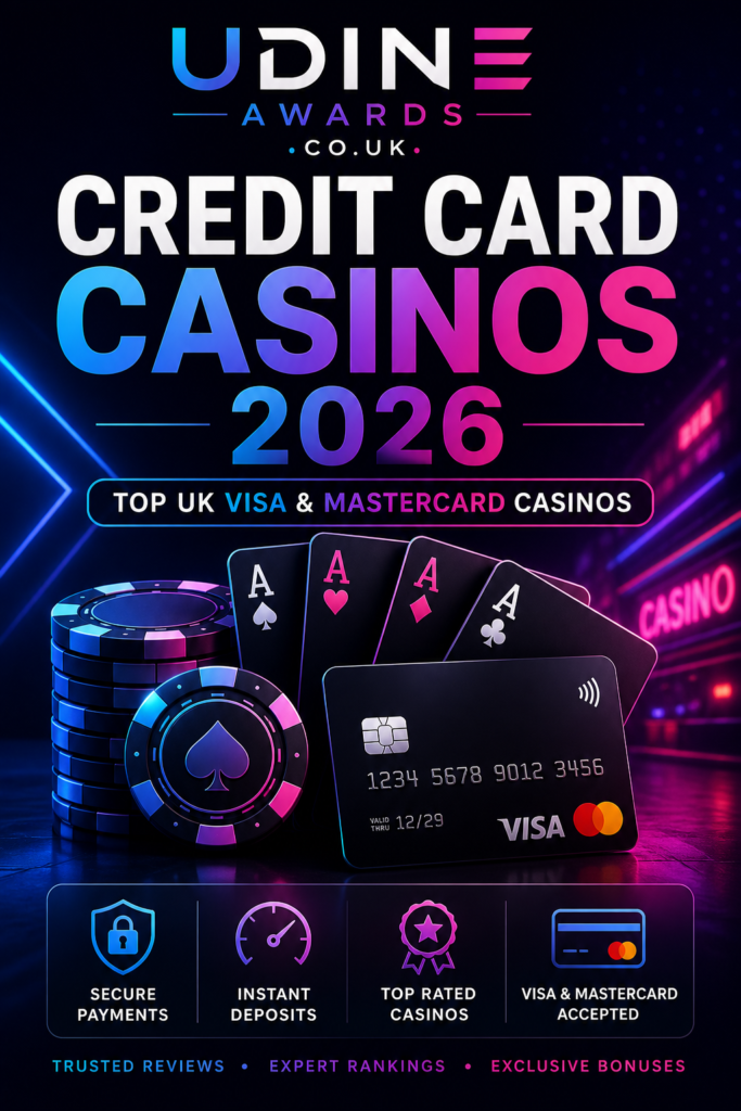 U Dine Awards - Credit Card Casino Poster